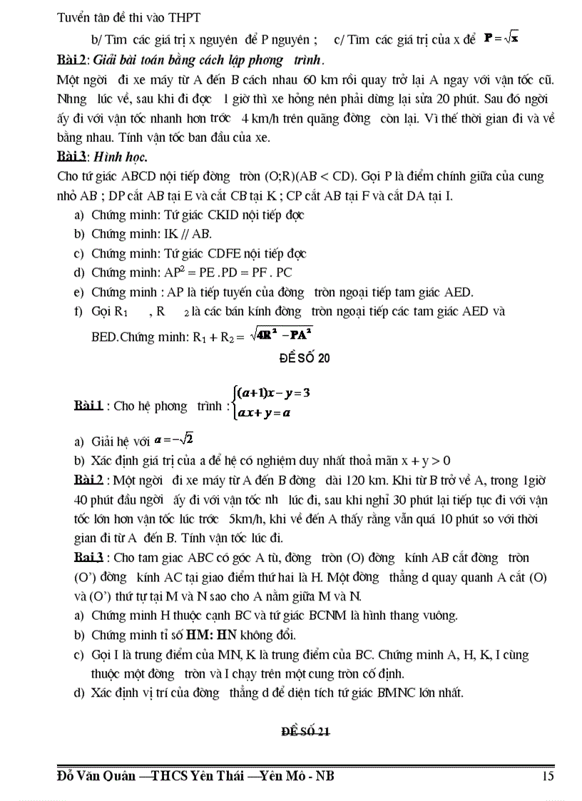 image for page 300 đề đáp án thi vào lớp 10 thpt