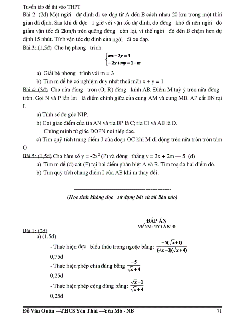 image for page 300 đề đáp án thi vào lớp 10 thpt