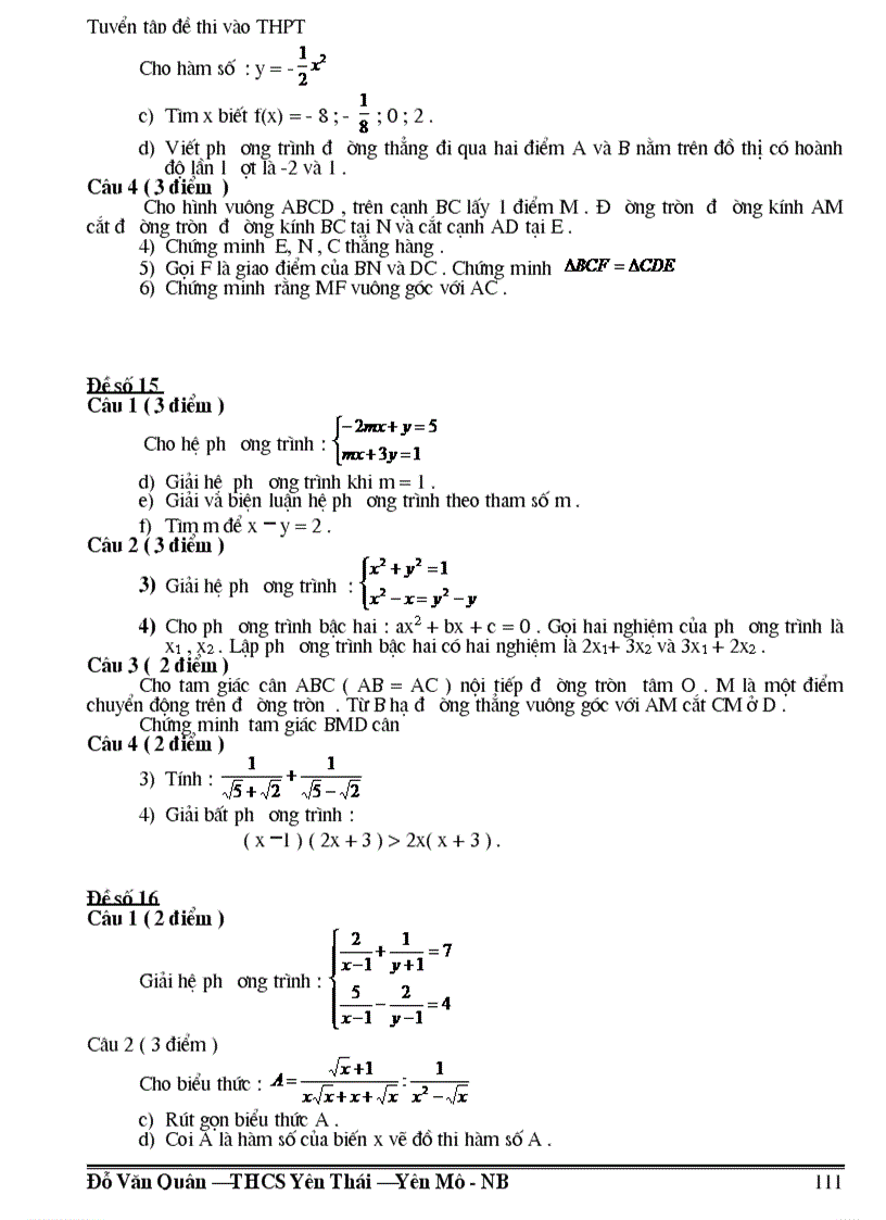 image for page 300 đề đáp án thi vào lớp 10 thpt