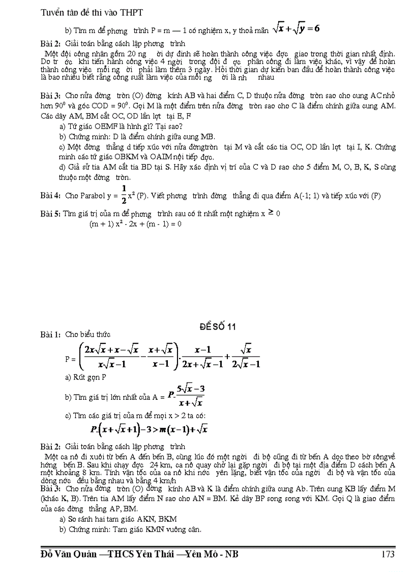 image for page 300 đề đáp án thi vào lớp 10 thpt