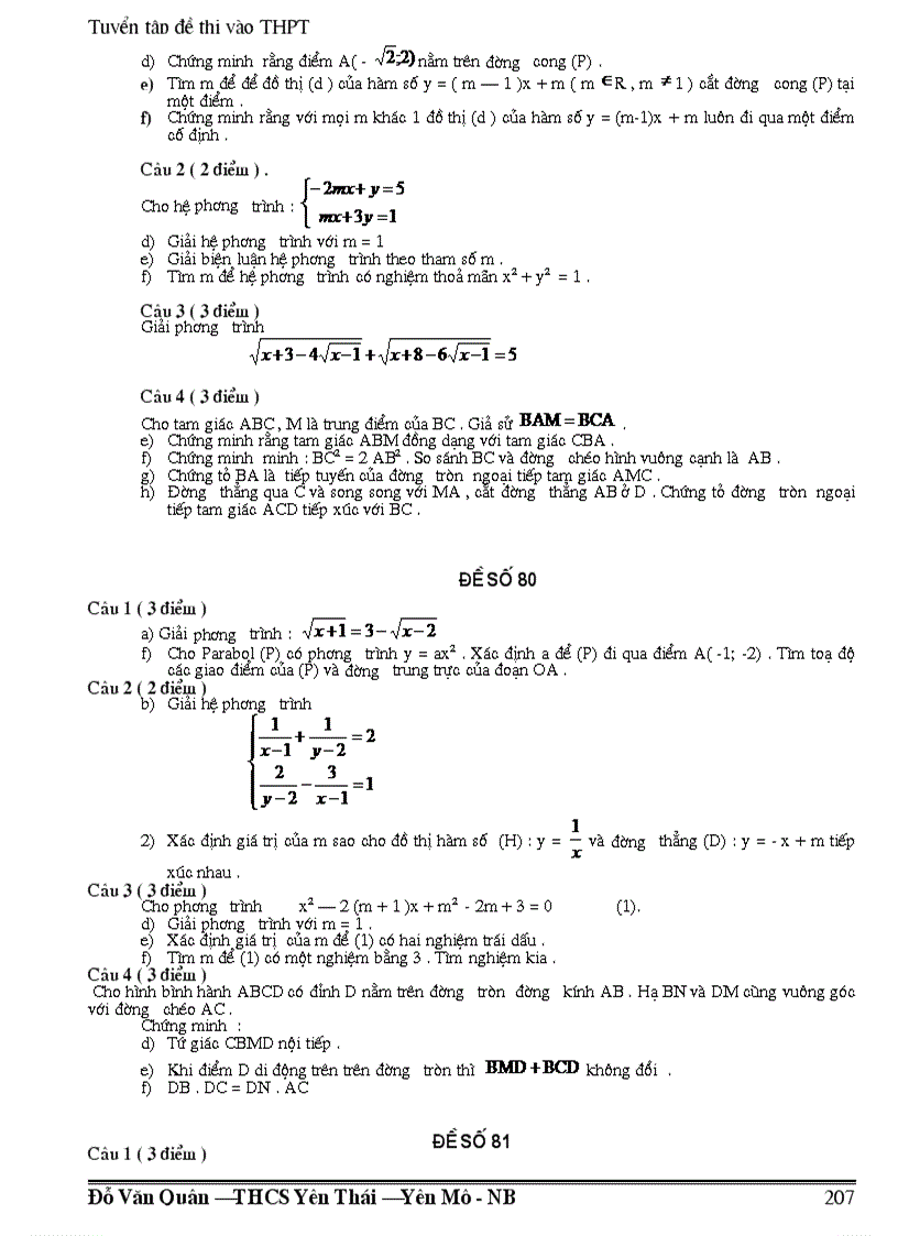 image for page 300 đề đáp án thi vào lớp 10 thpt