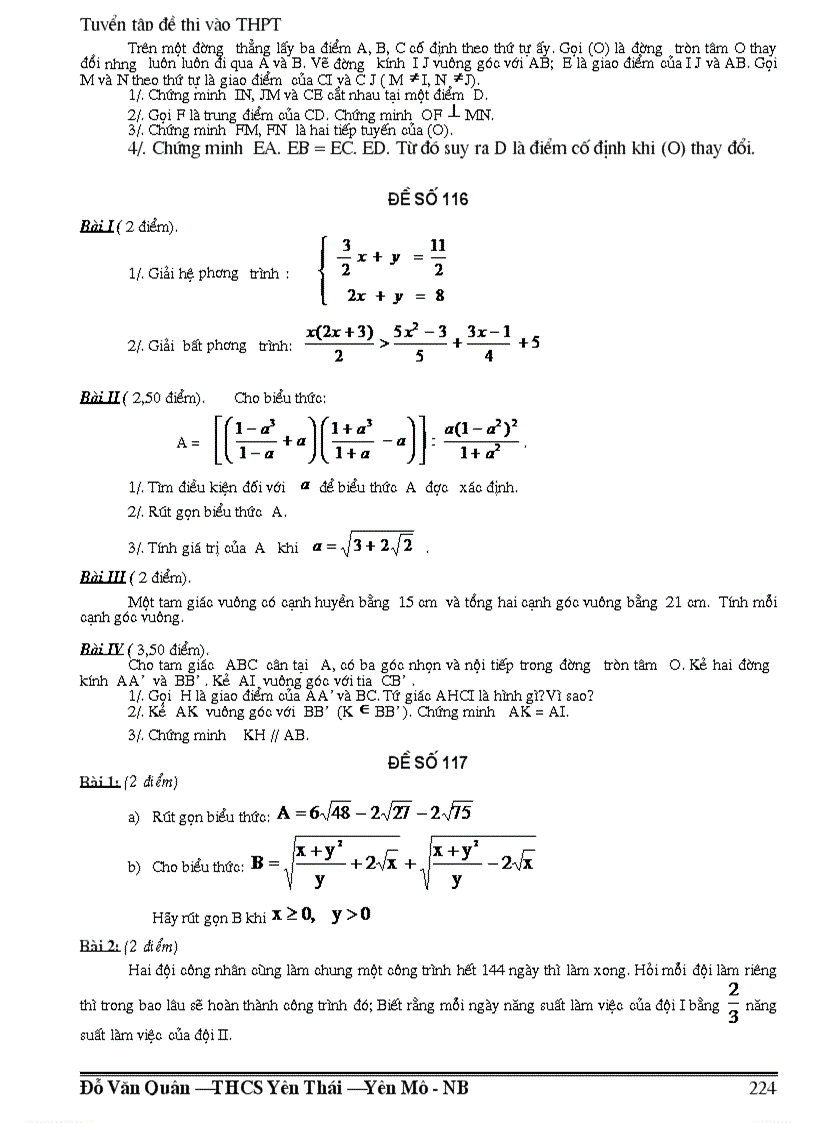 image for page 300 đề đáp án thi vào lớp 10 thpt