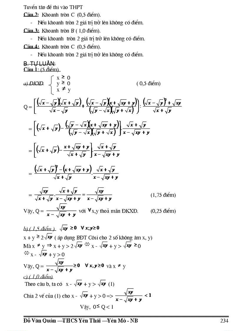 image for page 300 đề đáp án thi vào lớp 10 thpt