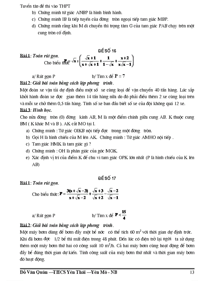 image for page 300 đề thi và đáp án vào lớp 10 thpt