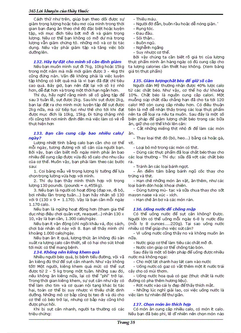 image for page 365 loi khuyen cua Thay thuoc doc