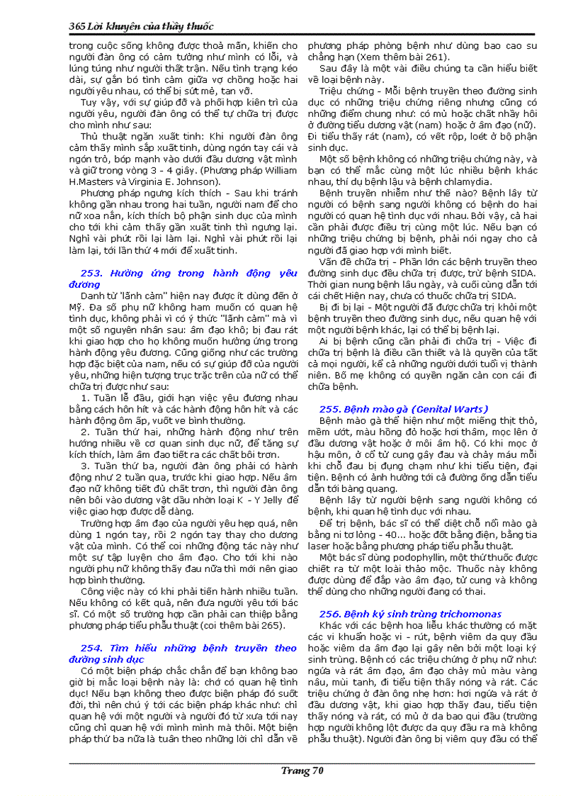 image for page 365 loi khuyen cua Thay thuoc doc