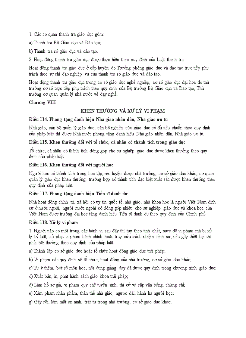 image for page 38 2005 QH11 Luật Giáo dục