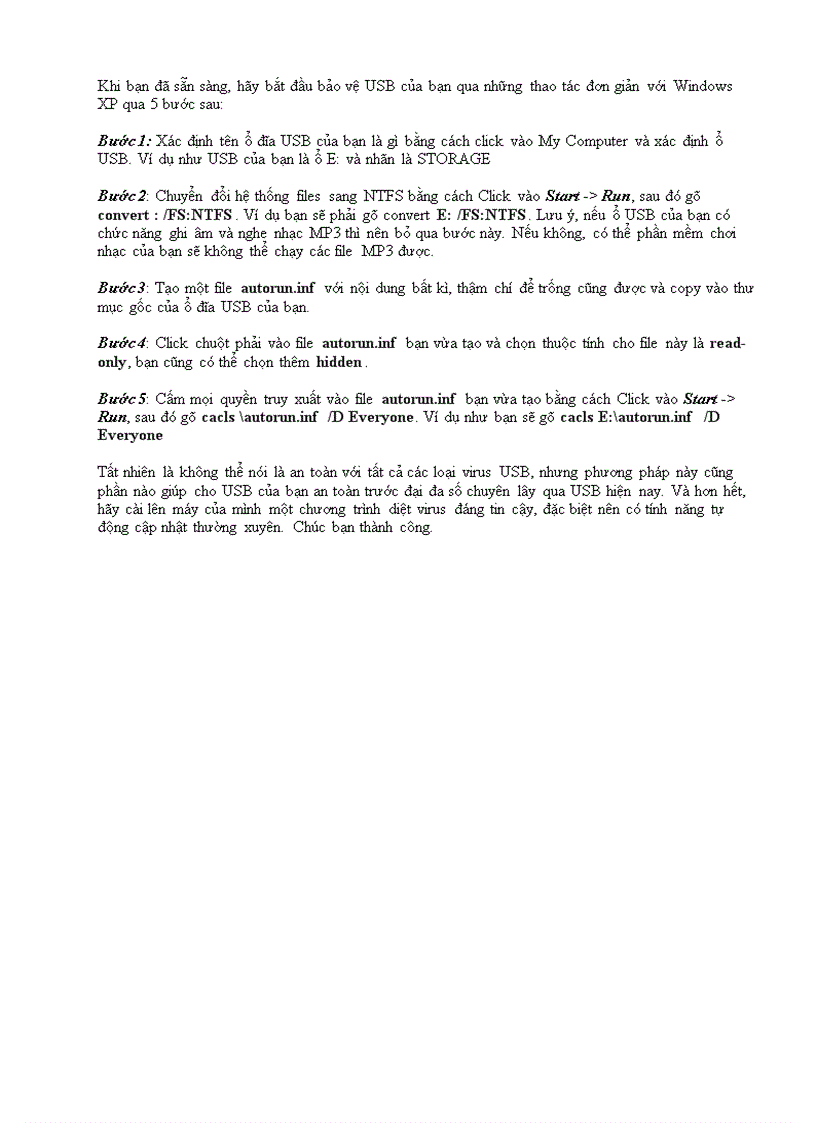 image for page 5 bước tự phòng chống virus USB hiệu quả doc