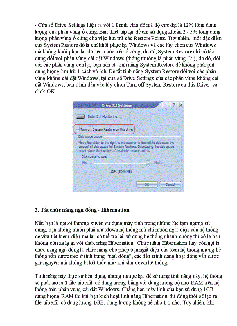 image for page 5 thủ thuật giải phóng dung lượng ổ cứng