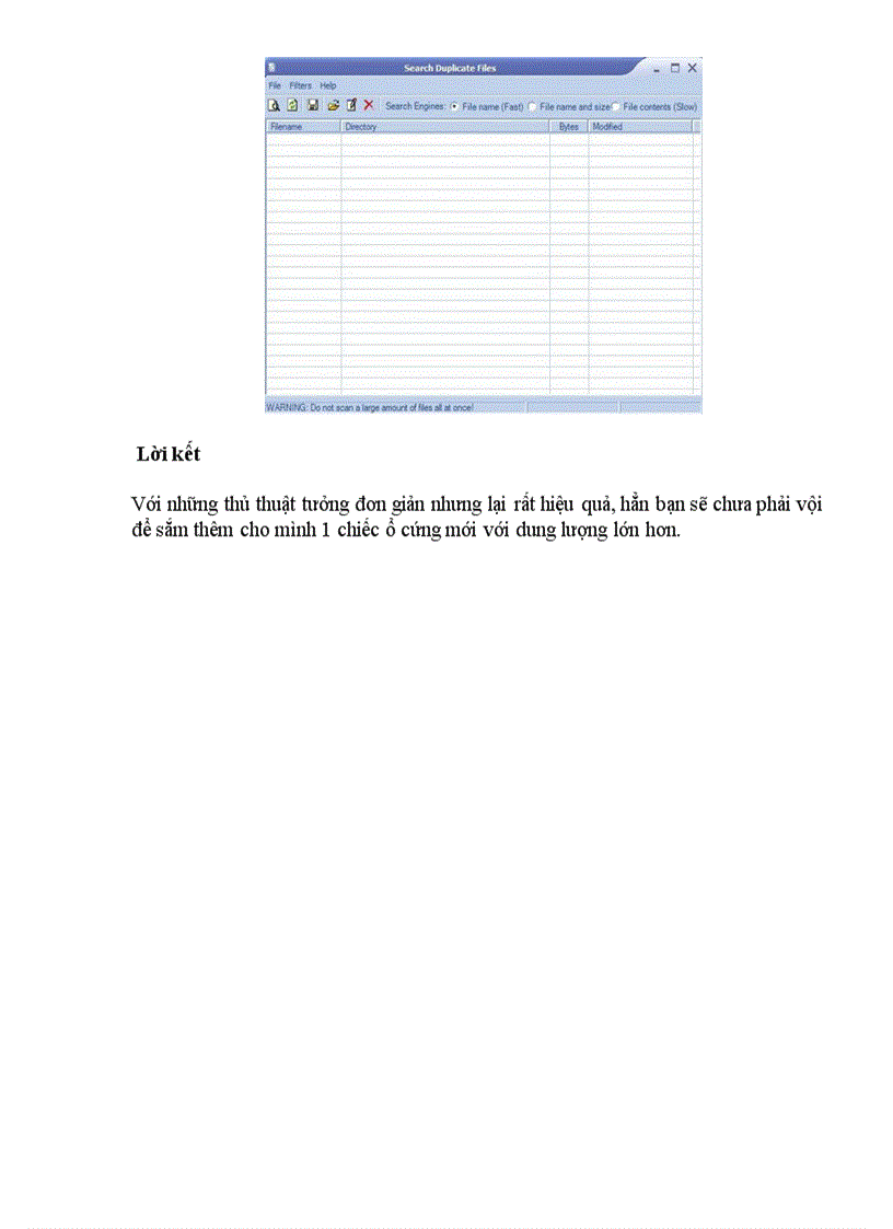 image for page 5 thủ thuật giải phóng dung lượng ổ cứng