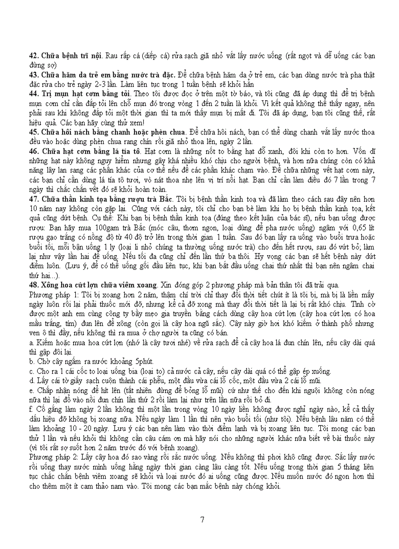 image for page 50 bài thuốc dân gian chữa bệnh thật hay