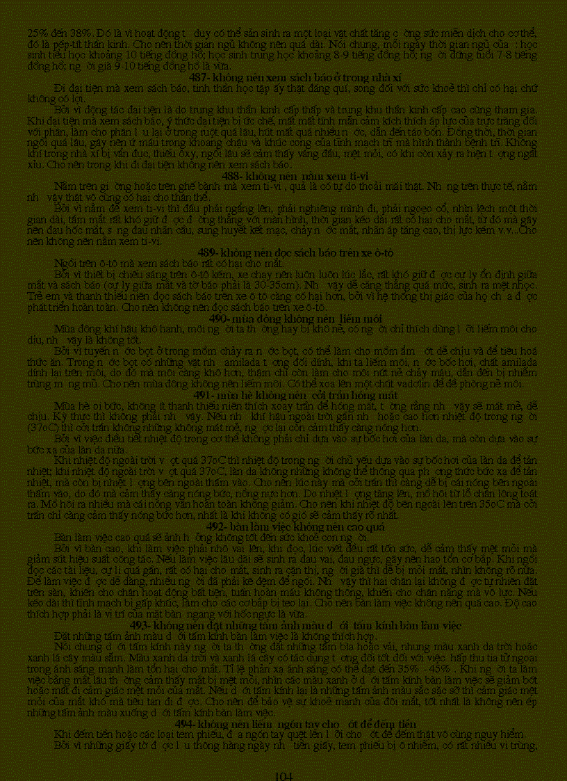 image for page 500 điều cấm kị trong cuộc sông