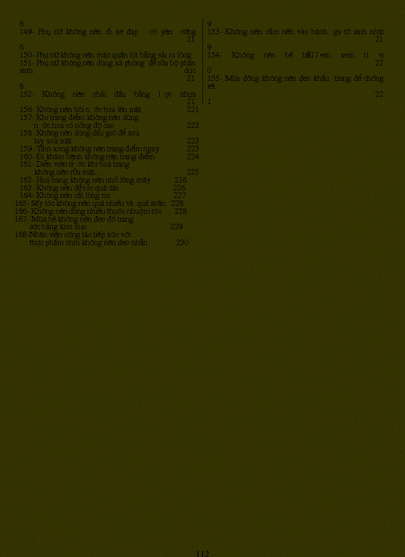 image for page 500 điều cấm kị trong cuộc sông