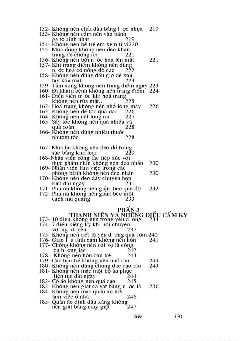 image for page 500 điều cấm kị trong cuộc sống 1