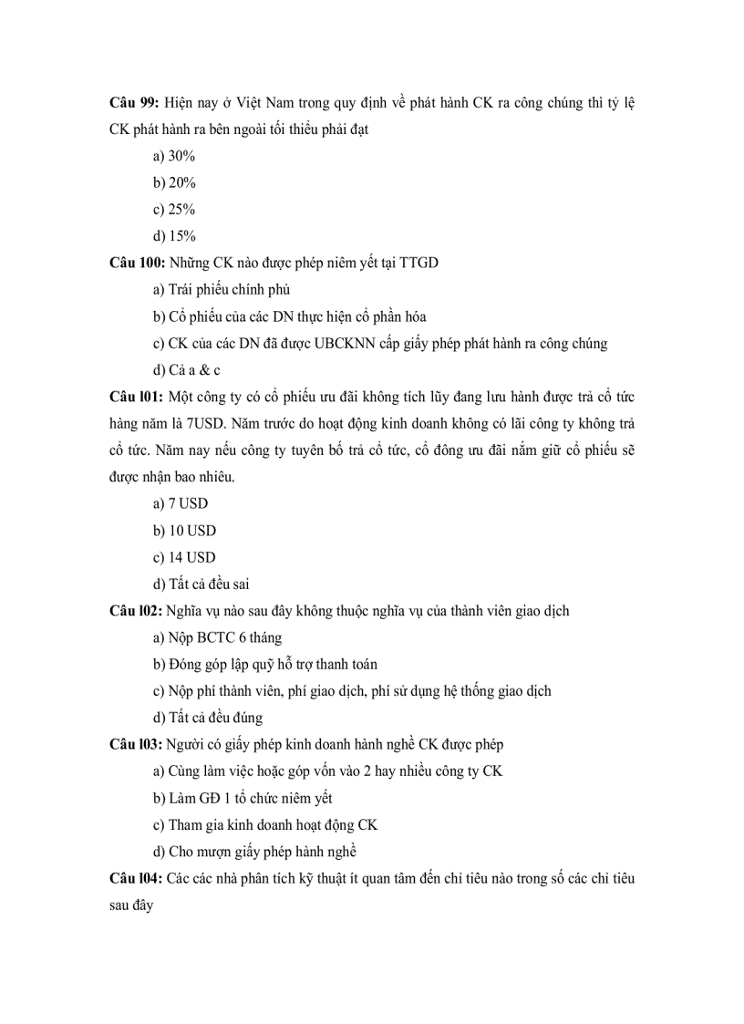 image for page 500 câu hỏi trắc nghiệm CK