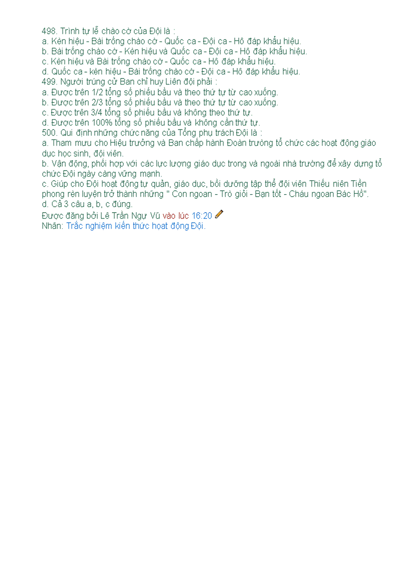 image for page 500 câu hỏi trắc nghiệm kiến thức