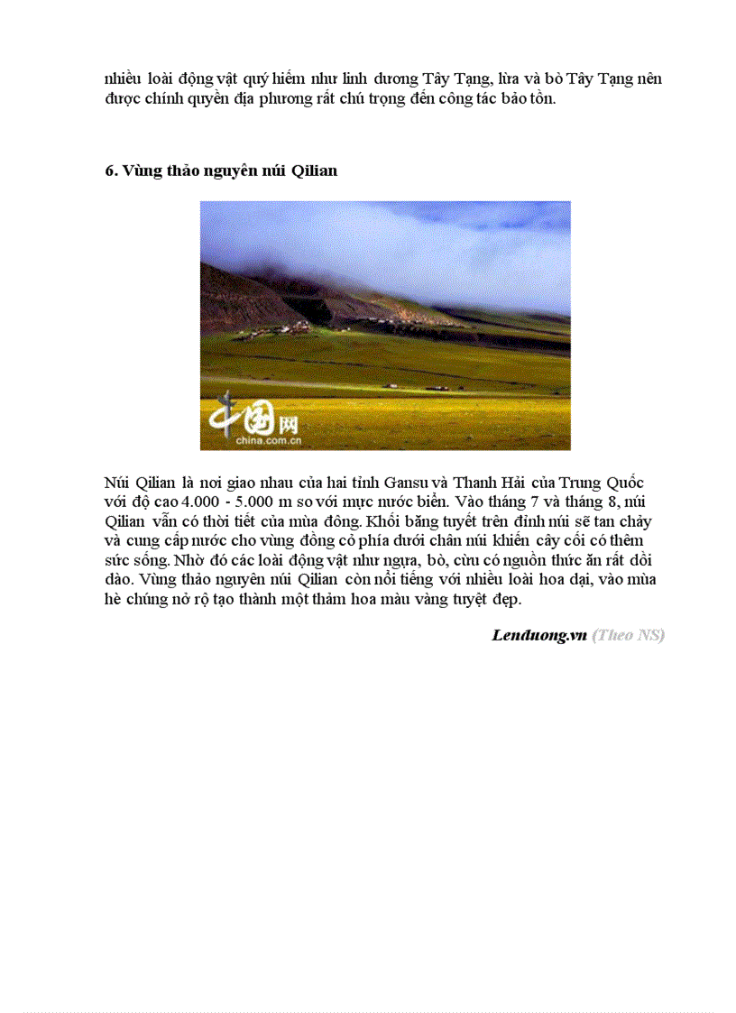 image for page 6 thảo nguyên đẹp nhất của trung quốc