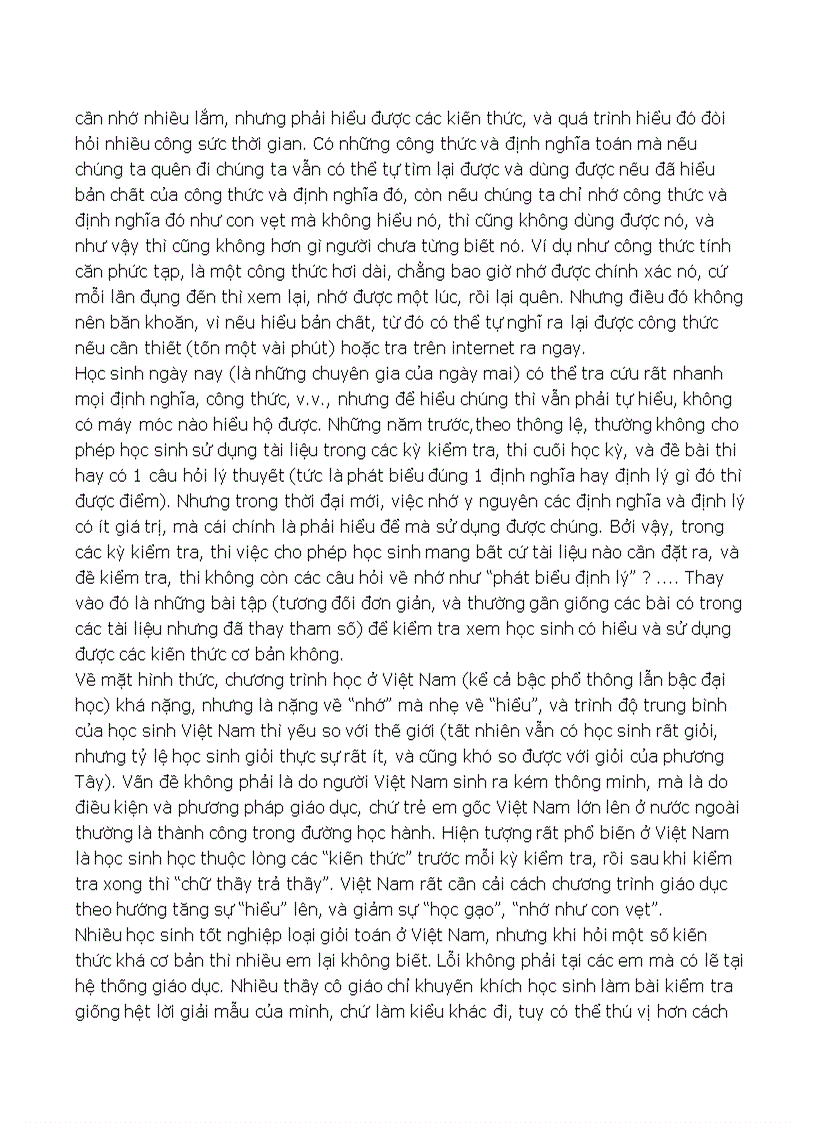 image for page 7 điều nên và không nên trong dạy học Toán