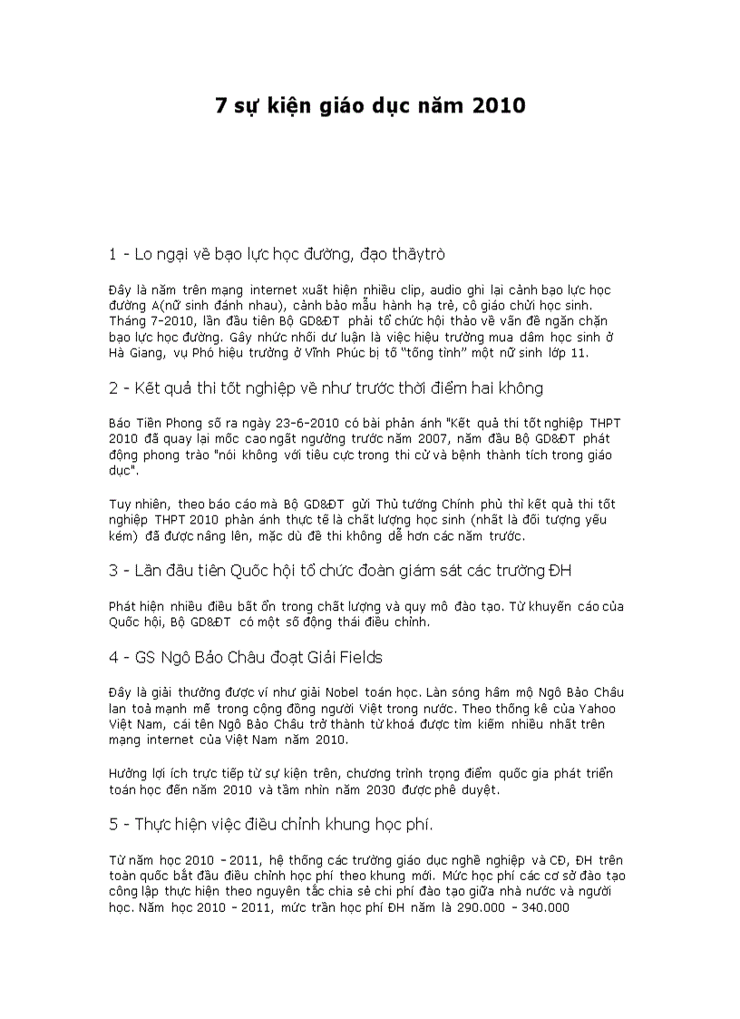 image for page 7 Su kien Giao duc nam 2010