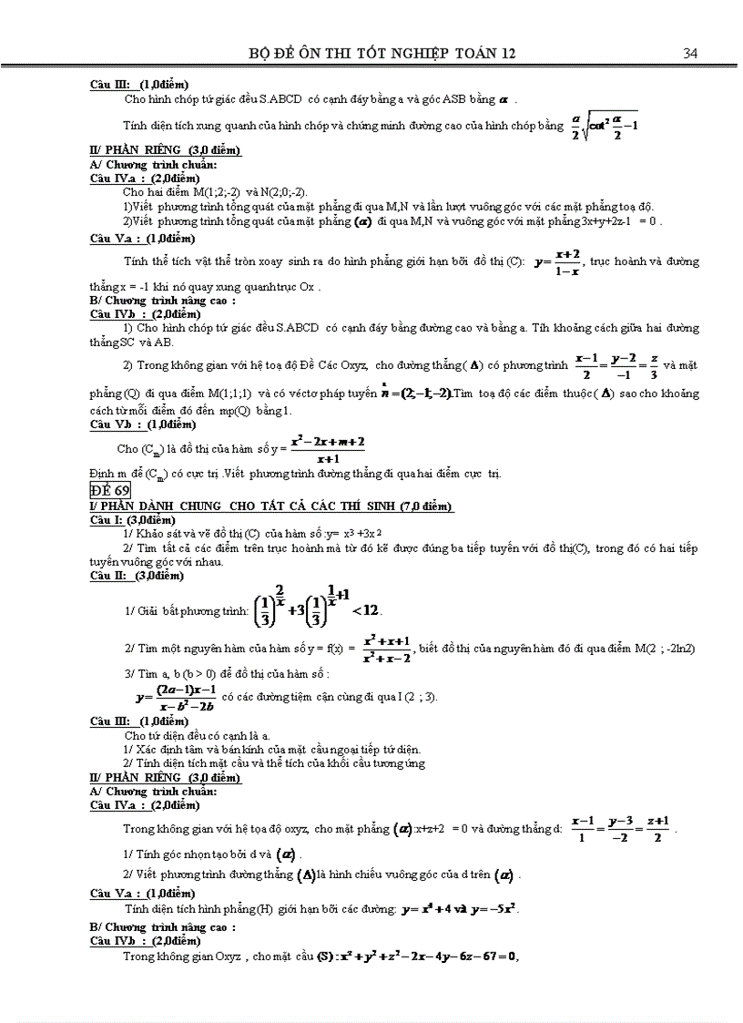 image for page 72 BỘ đề thi tốt nghiệp THPH