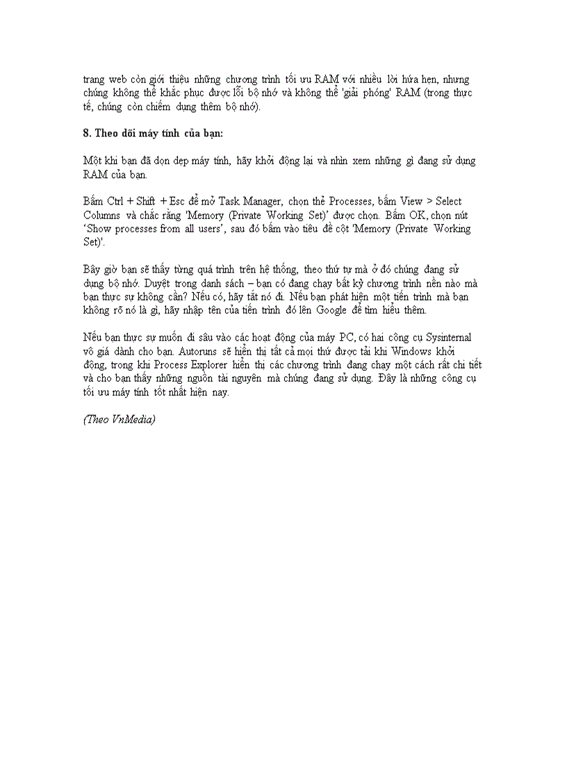 image for page 8 cách dễ dàng để giải phóng RAM