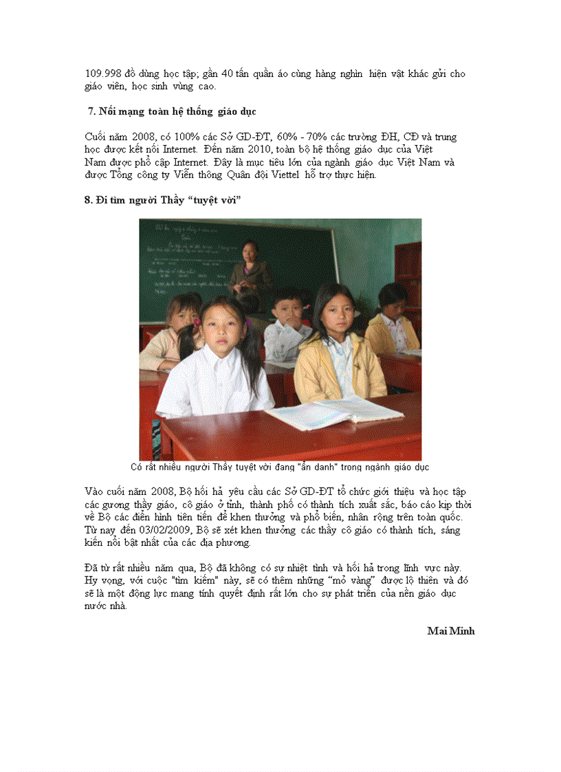 image for page 8 câu chuyện đáng nhớ của giáo dục 2008