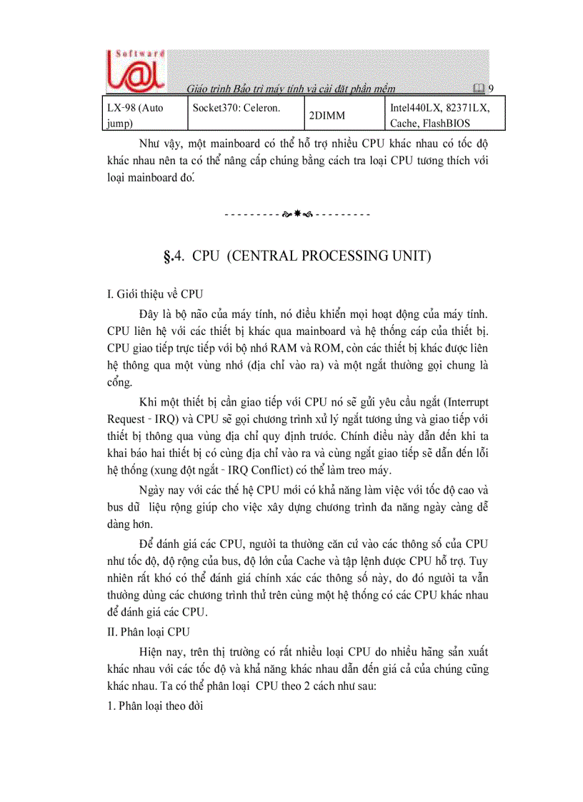 image for page A Tai lieu huong dan bao tri may tinh