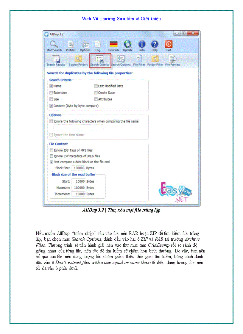 image for page Alldup tìm và xóa phần mềm trùng lặp
