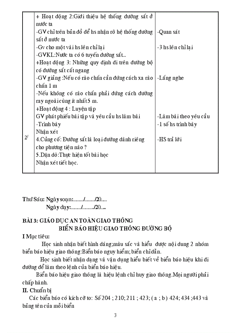 image for page An toàn giao thông lớp 3