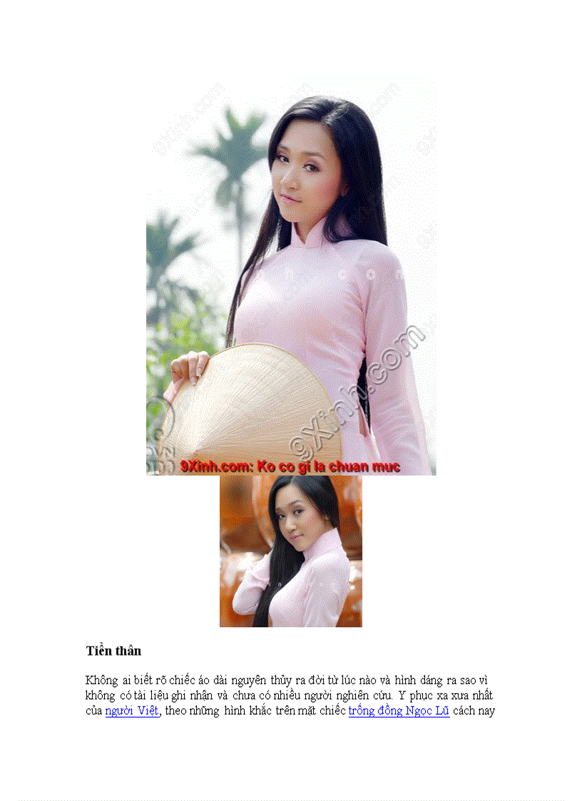 image for page Áo dài Biểu trưng dân tộc Việt