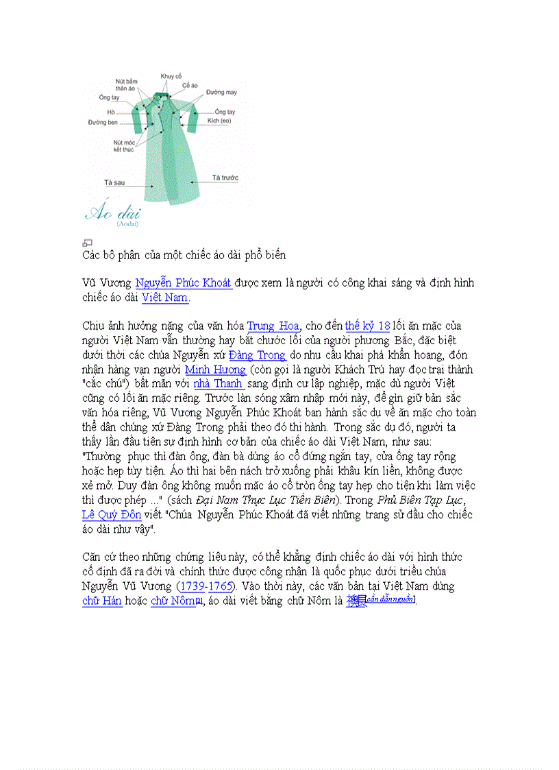 image for page Áo dài Biểu trưng dân tộc Việt