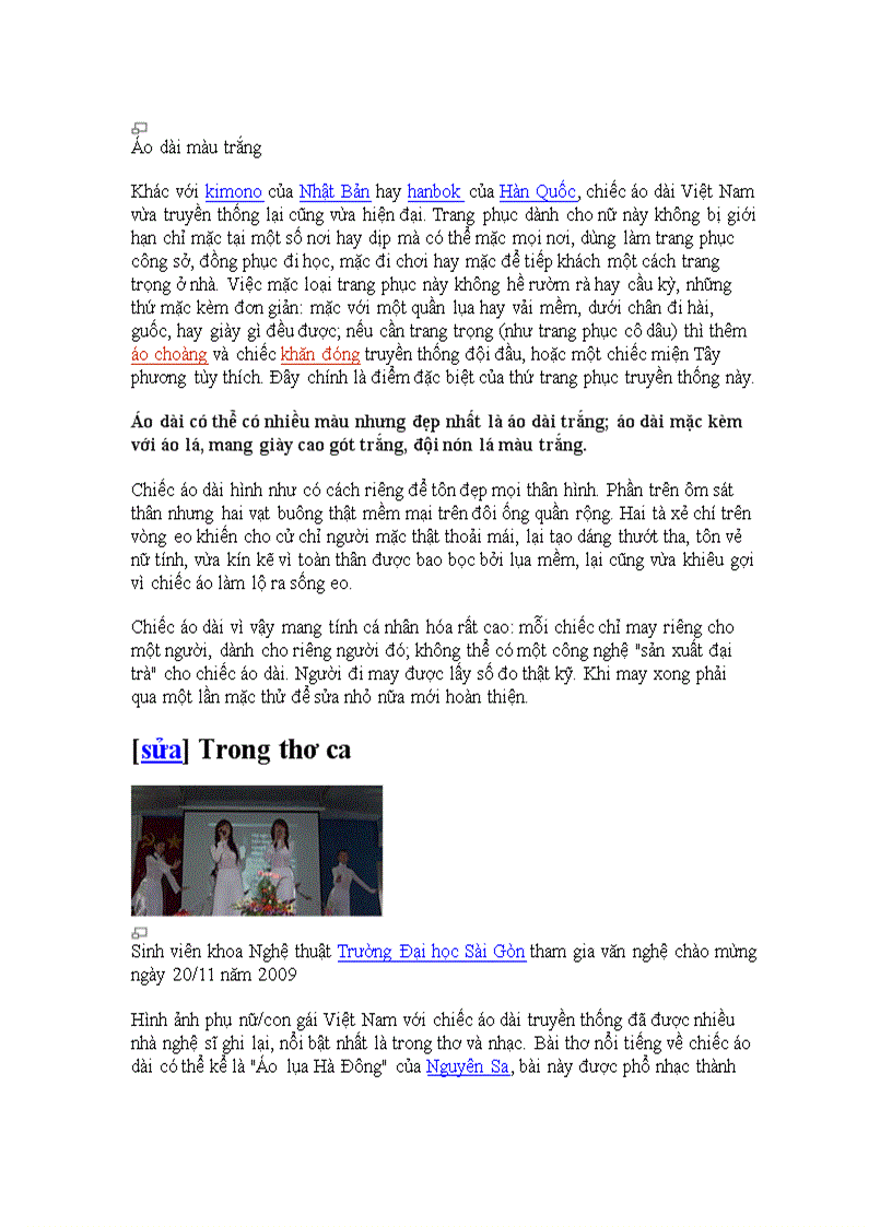 image for page Áo dài Biểu trưng dân tộc Việt