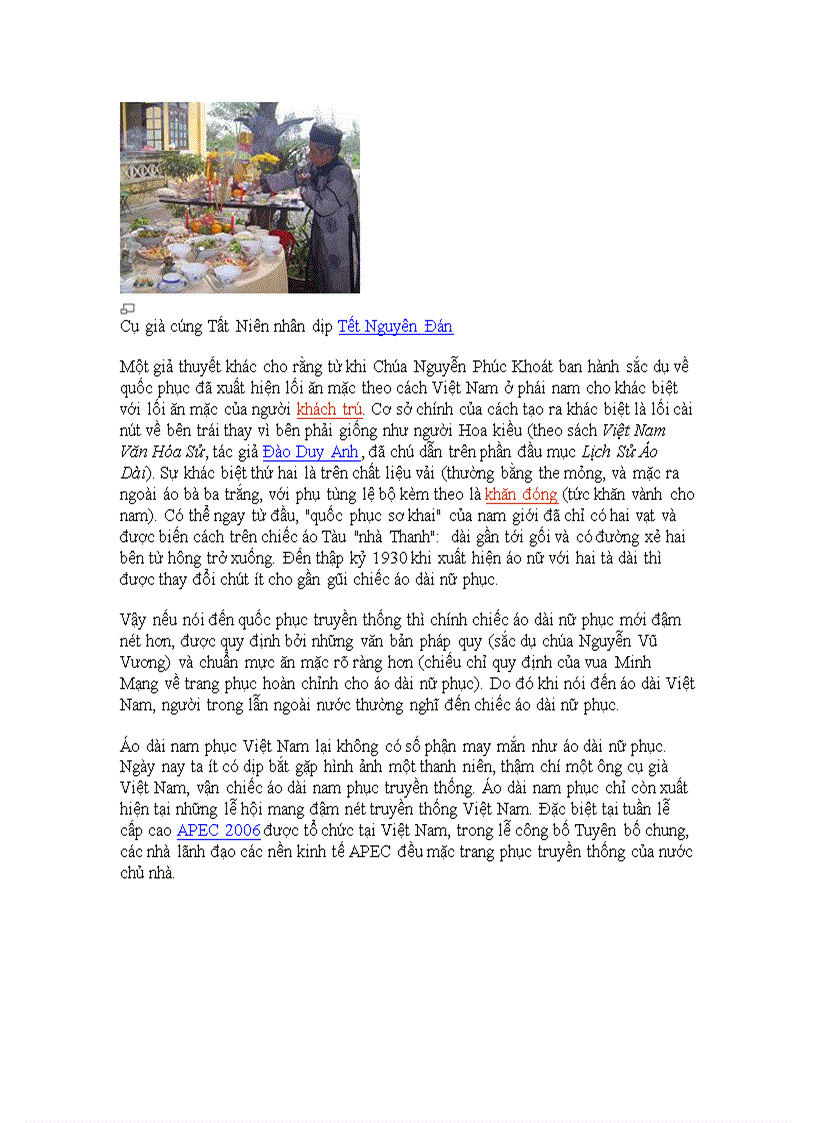 image for page Áo dài Biểu trưng dân tộc Việt