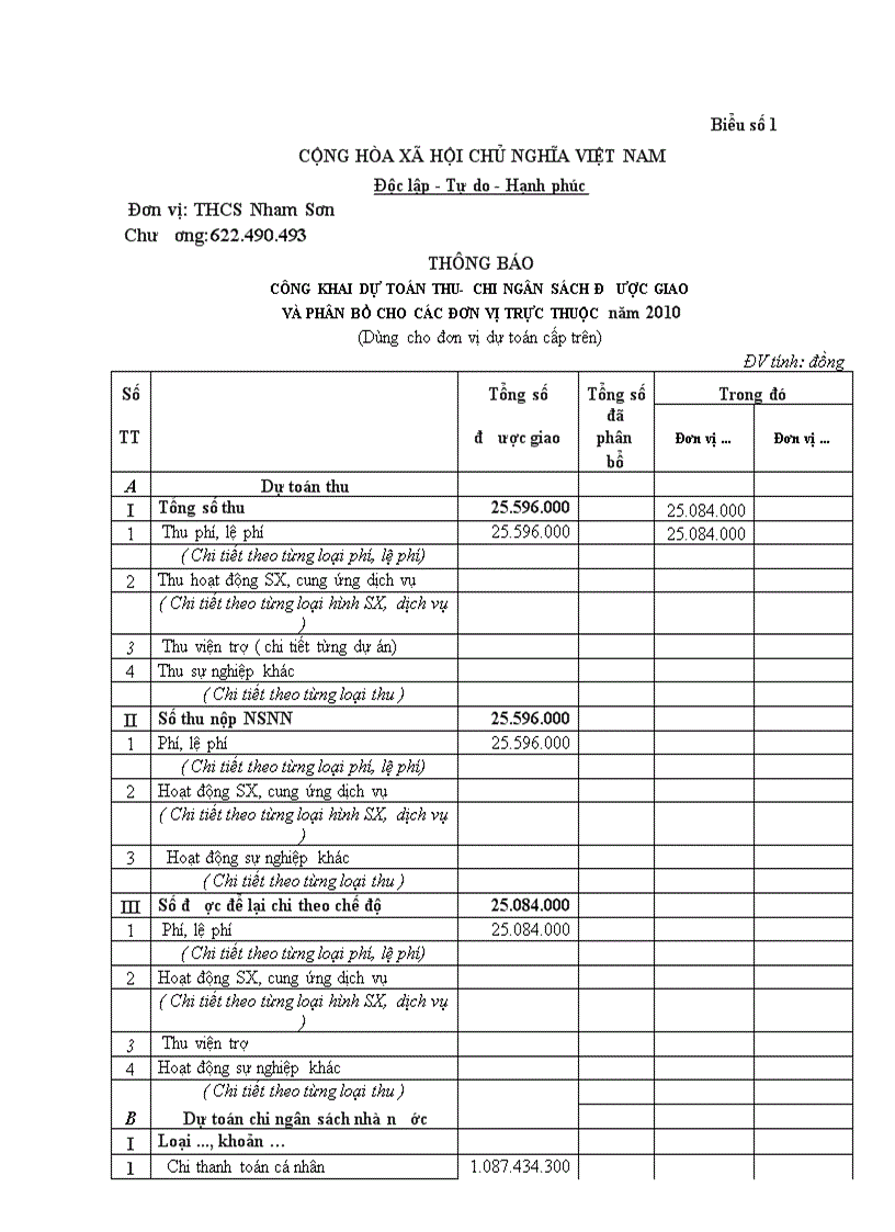 image for page Ba công khai đăng lần 2