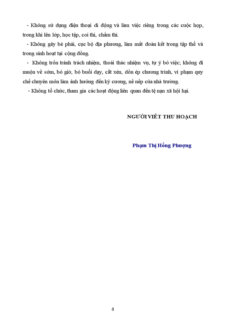 image for page Bai thu hoach học tap va lam theo tam guong dao duc ho chi minh