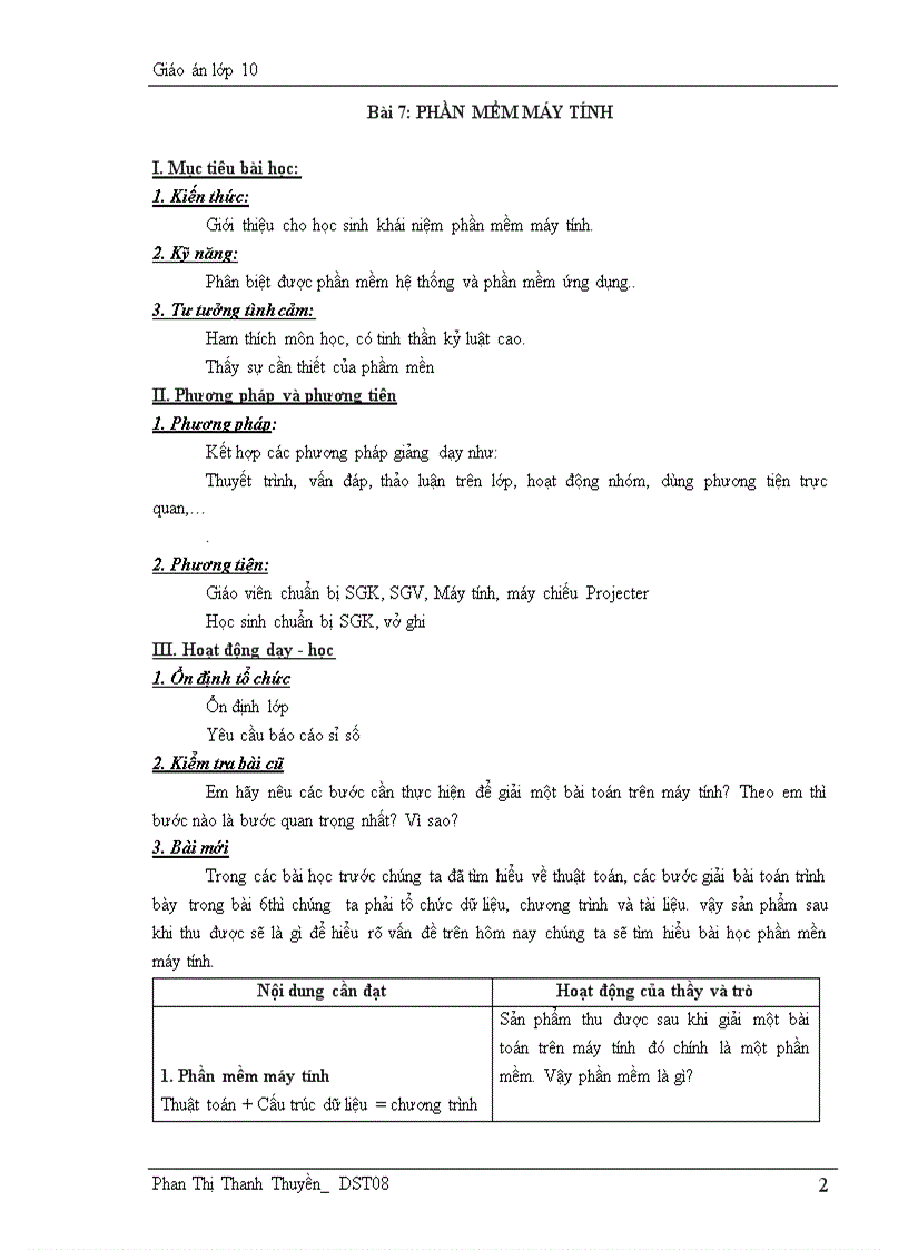 image for page Bài 7 8 tin học 10