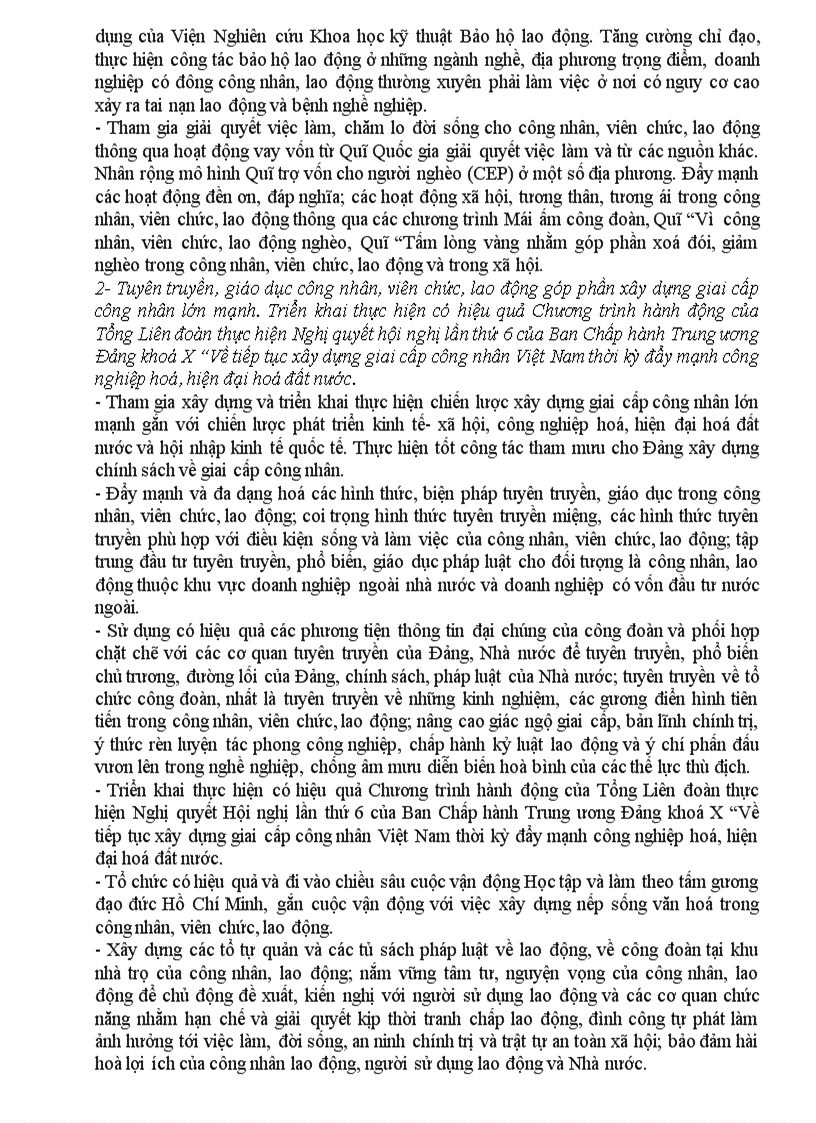 image for page Bài dự thi 80 năm công đoàn đầy đủ