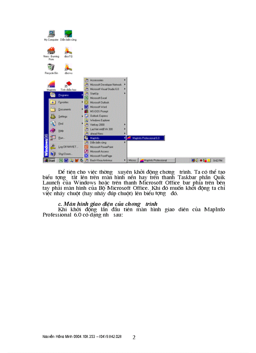image for page Bài giảng Mapinfo