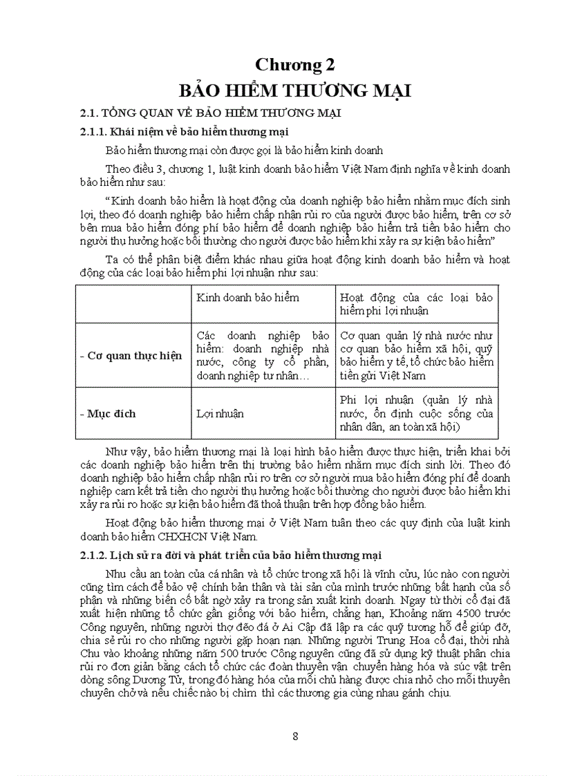 image for page Bai giang mon bao hiem