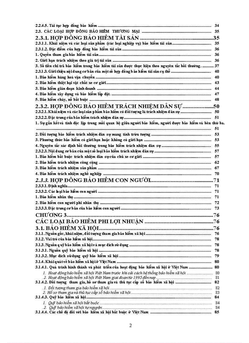 image for page Bai giang mon bao hiem