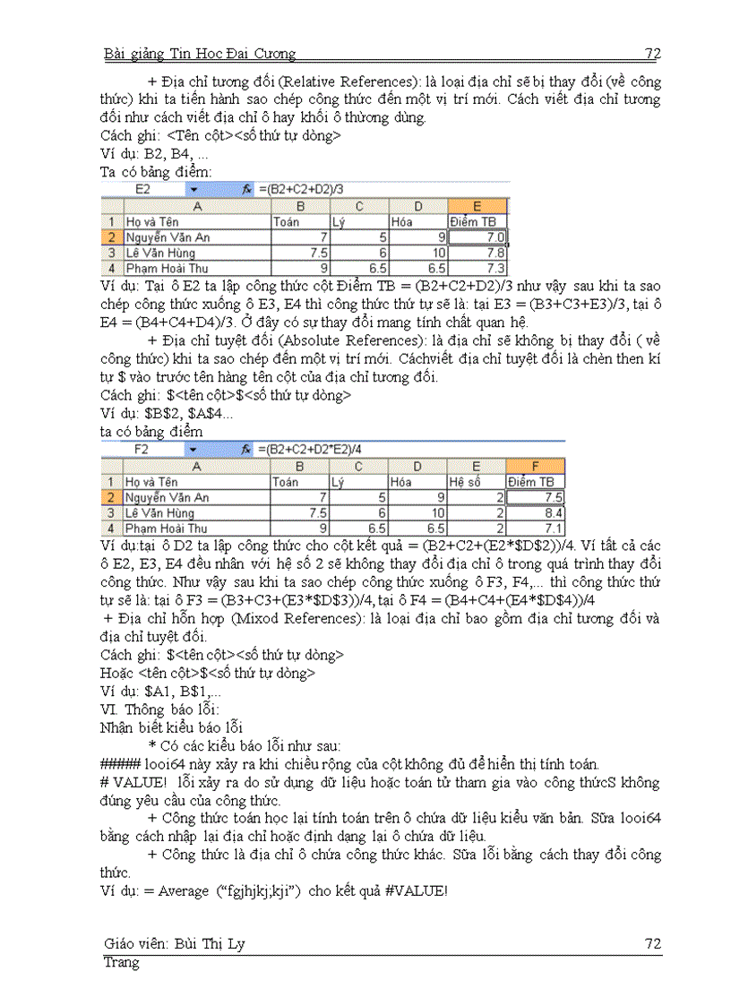 image for page Bài giảng tin học đại cương