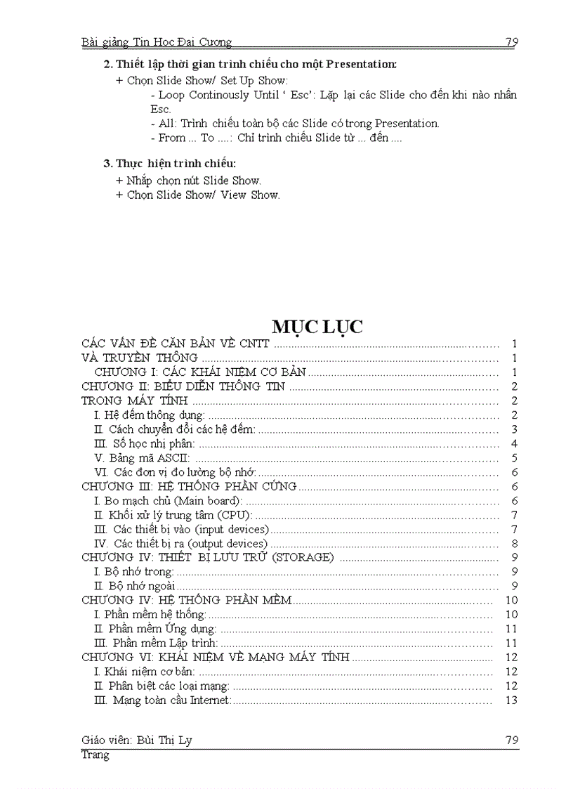 image for page Bài giảng tin học đại cương