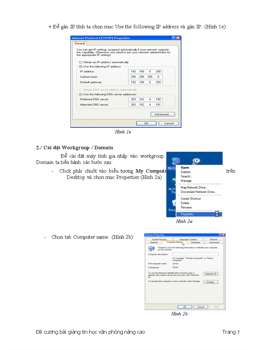 image for page Bài giảng tin học văn phòng nâng cao
