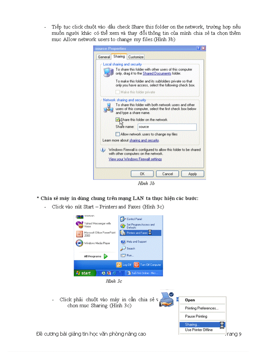 image for page Bài giảng tin học văn phòng nâng cao