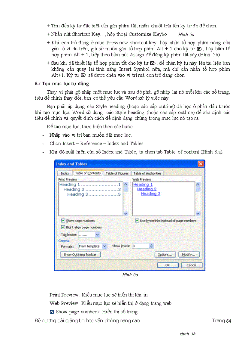 image for page Bài giảng tin học văn phòng nâng cao