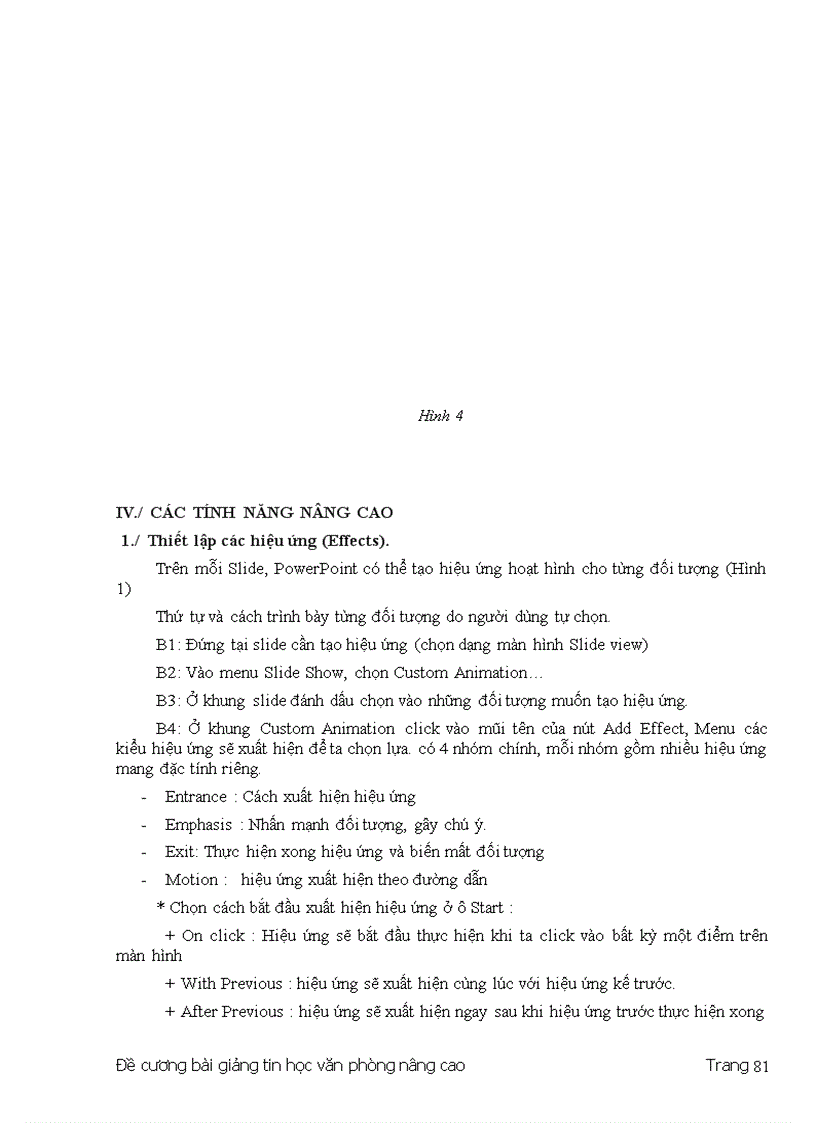 image for page Bài giảng tin học văn phòng nâng cao