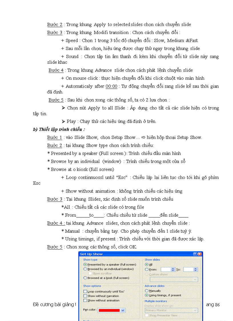 image for page Bài giảng tin học văn phòng nâng cao