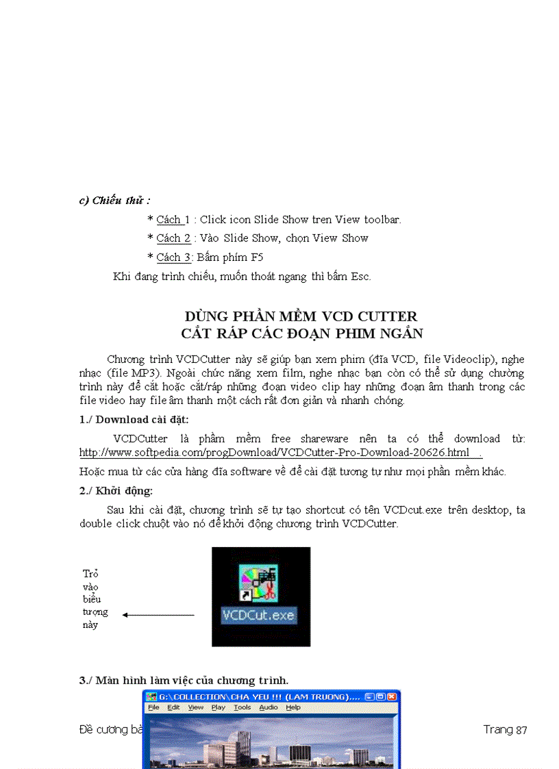 image for page Bài giảng tin học văn phòng nâng cao