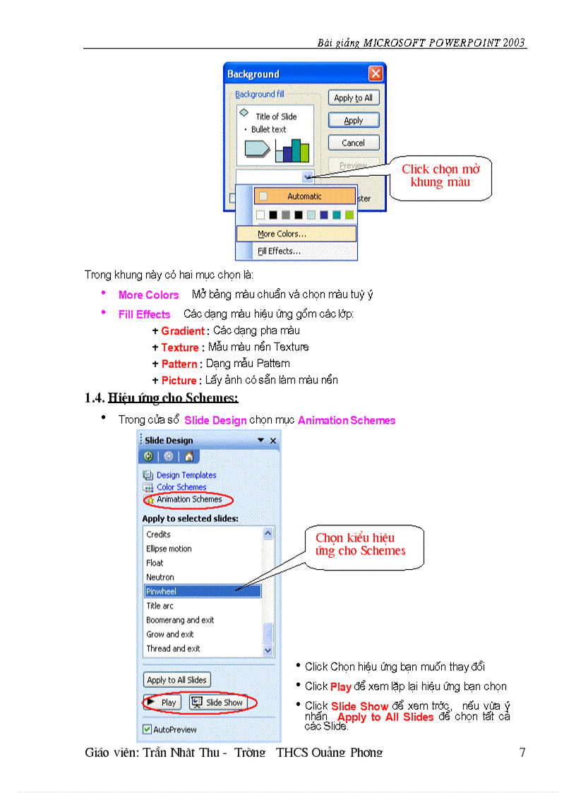 image for page Bai soan Powerpoint