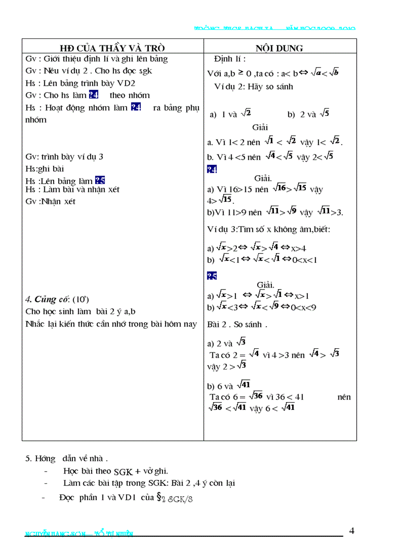image for page Bai soan toan 9 2009 2010